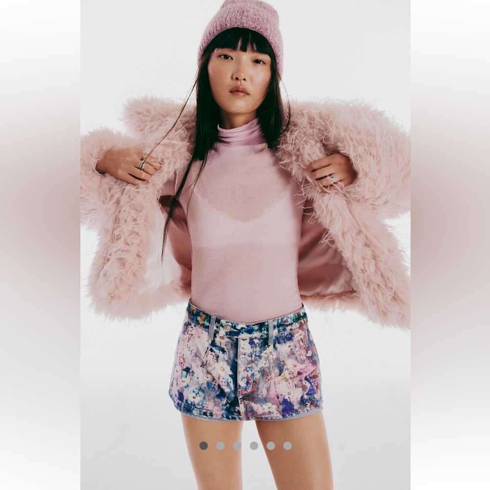 FREE PEOPLE We The Free Peppermint Turtleneck NWT